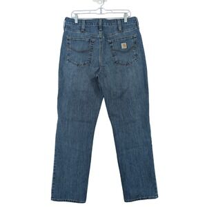 Carhartt Relaxed Fit Denim Jeans Classic Straight Leg Tagged 34x34